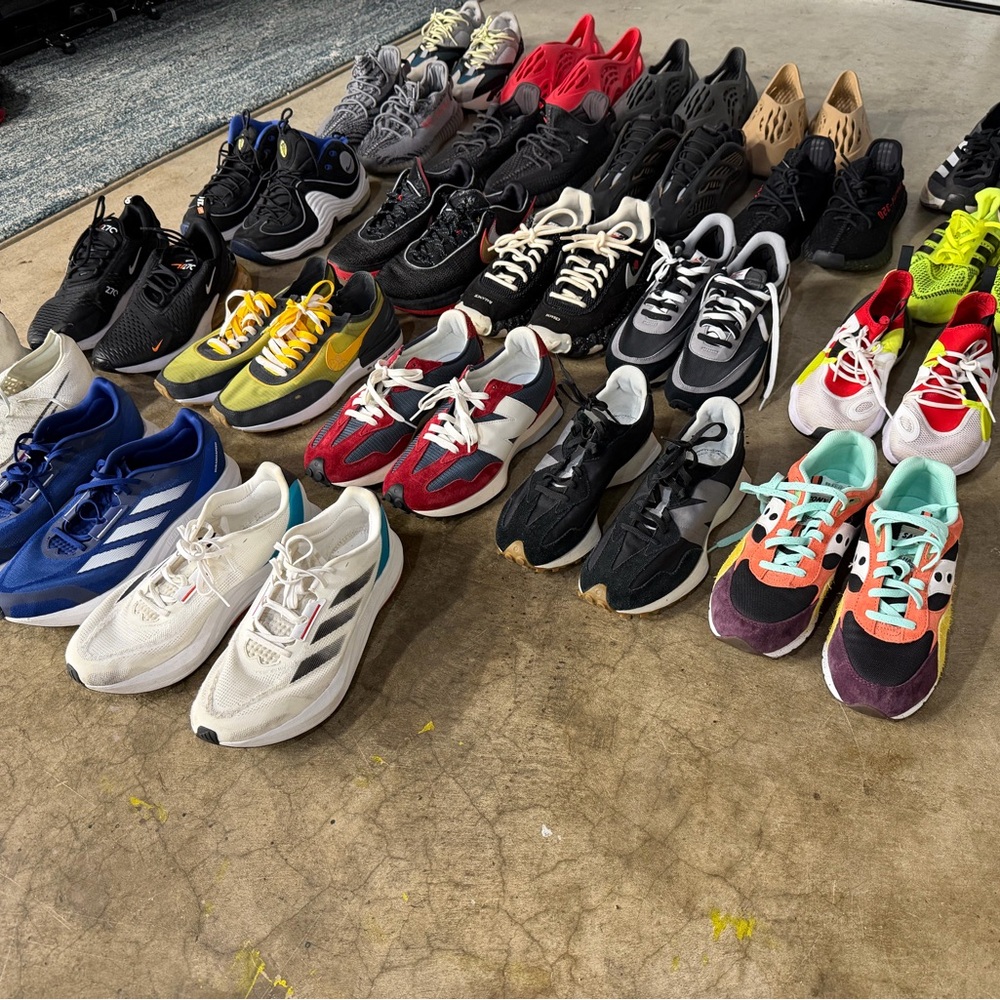 Yeezy, Penny, Lebron , New Balance, Hurache, Adidas